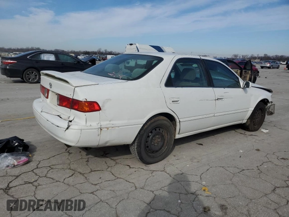 2000 Toyota Camry CE with VIN 4T1BG22K7YU973875, listed as a Copart auction lot 44749035 with Not Provided miles and Clean Title. Bid and sale history available at carsss.com. Image 3.