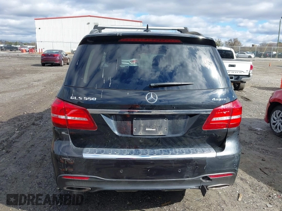 2019 Mercedes-Benz GLS 550 with VIN 4JGDF7DEXKB206377, listed as a IAAI auction lot 41263503 with 83,842 mi miles and . Bid and sale history available at DreamBid. Image 16.
