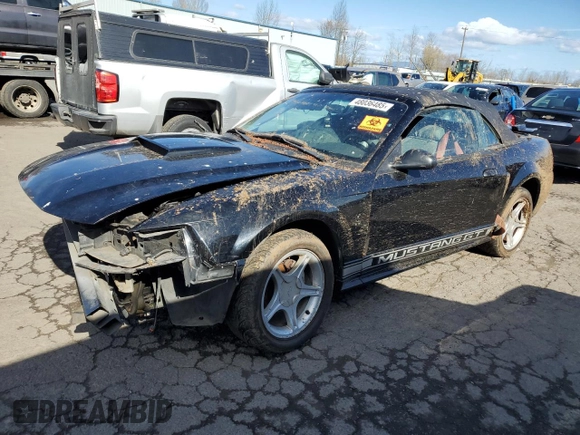 2001 Ford Mustang GT Deluxe z VIN 1FAFP45X91F262476, wystawiony jako Copart lot #48036485 z przebiegiem Nie podano mil oraz Szkoda całkowita • Salvage title. Historia ofert i sprzedaży dostępna na DreamBid. Obrazek 1.