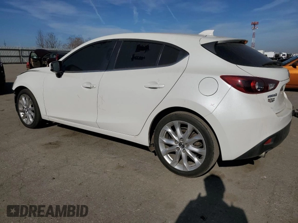 2015 Mazda 3 S Grand Touring with VIN JM1BM1M3XF1263185, listed as a Copart auction lot 41847175 with 157,301 mi miles and Salvage Title. Bid and sale history available at DreamBid. Image 2.