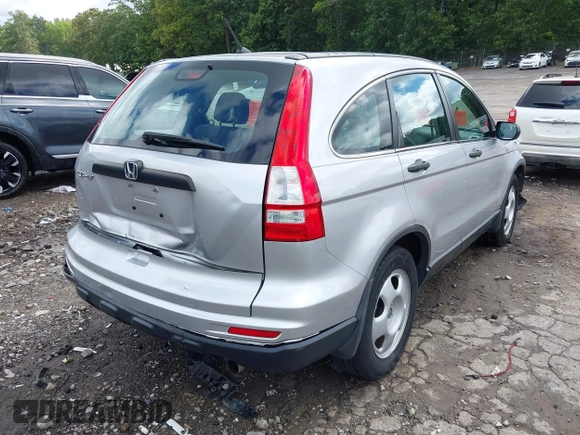 2010 Honda CR-V LX with VIN 5J6RE3H35AL022742, listed as a IAAI auction lot 42504890 with 68,179 mi miles and . Bid and sale history available at DreamBid. Image 4.