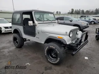 1985 Jeep CJ z VIN 1JCCM87AXFT128119, wystawiony jako Copart lot #42979045 z przebiegiem 83 932 mil mil oraz Tytuł czysty. Historia ofert i sprzedaży dostępna na DreamBid. Obrazek 4.