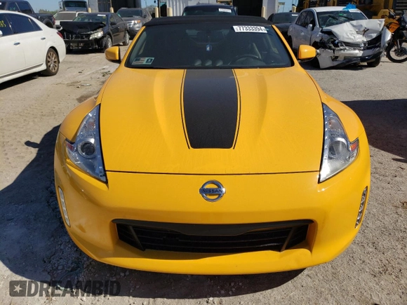 2017 Nissan 370Z Touring with VIN JN1AZ4FH9HM940044, listed as a Copart auction lot 77333394 with 0 mi miles and Salvage Title. Bid and sale history available at carsss.com. Image 5.