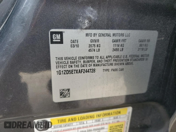 2007 Lincoln MKZ z VIN 3LNHM26T37R610226, wystawiony jako Copart lot #45659055 z przebiegiem Nie podano mil oraz Szkoda całkowita • Salvage title. Historia ofert i sprzedaży dostępna na DreamBid. Obrazek 12.