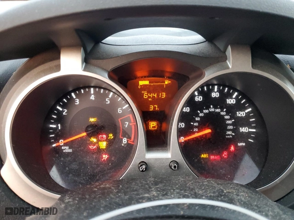2016 Nissan Juke SL with VIN JN8AF5MVXGT658072, listed as a Copart auction lot 48998105 with 64,413 mi miles and Salvage Title. Bid and sale history available at carsss.com. Image 9.