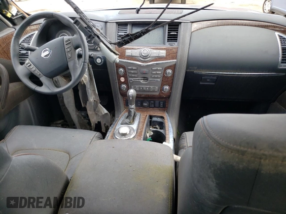 2019 Nissan Armada SV with VIN JN8AY2NC8K9580189, listed as a Copart auction lot 69314404 with Not Provided miles and Clean Title. Bid and sale history available at carsss.com. Image 8.