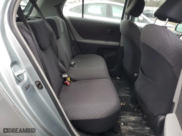 2010 Toyota Yaris with VIN JTDKT4K38A5314272, listed as a Copart auction lot 41746945 with 121,644 mi miles and Salvage Title. Bid and sale history available at carsss.com. Image 10.