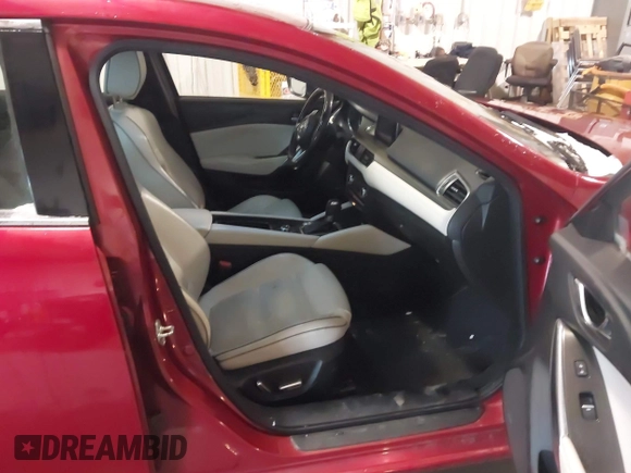 2017 Mazda 6 Grand Touring with VIN JM1GL1X57H1135401, listed as a IAAI auction lot 41722330 with 100,869 mi miles. Bid and sale history available at carsss.com. Image 5.