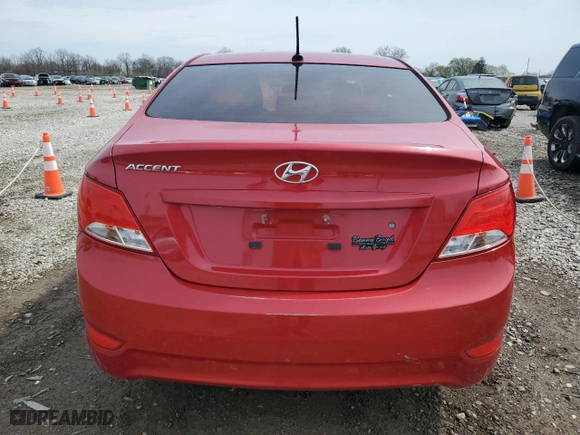 2016 Hyundai Accent SE with VIN KMHCT4AE1GU119731, listed as a Copart auction lot 51722935 with 99,473 mi miles and Clean Title. Bid and sale history available at carsss.com. Image 6.
