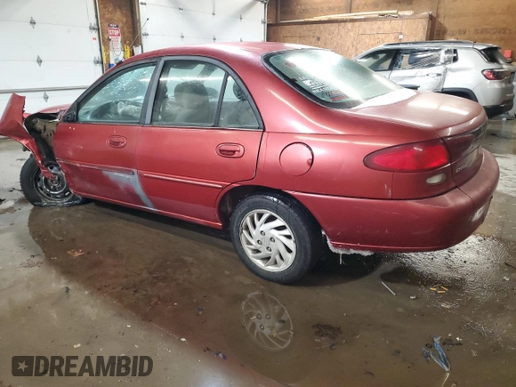 1997 Ford Escort LX with VIN 1FALP13P2VW405696, listed as a Copart auction lot 45126975 with 214,475 mi miles and Salvage Title. Bid and sale history available at carsss.com. Image 2.