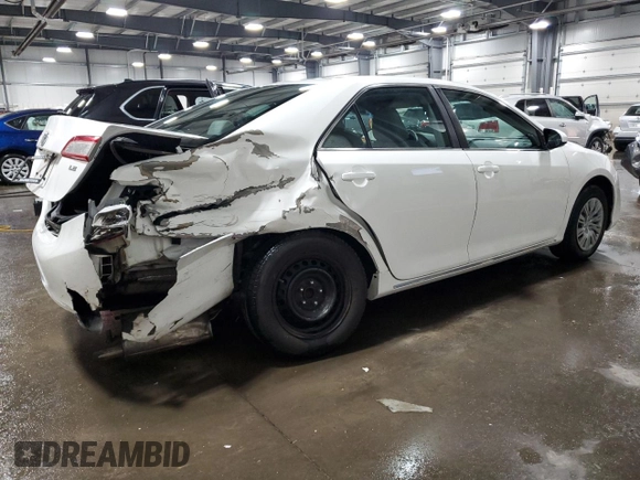 2014 Toyota Camry L with VIN 4T4BF1FK5ER434776, listed as a Copart auction lot 53051515 with 128,263 mi miles and Salvage Title. Bid and sale history available at DreamBid. Image 3.