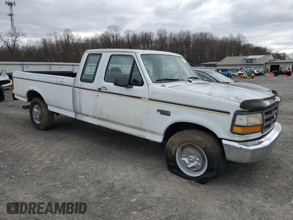 1994 Ford F-250 with VIN 1FTHX25M1RKA94137, listed as a Copart auction lot 47474555 with 163,446 mi miles and Clean Title. Bid and sale history available at DreamBid. Image 4.