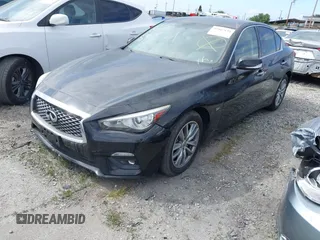 2020 Infiniti Q50 EDITION 30 with VIN JN1EV7AP5LM200433, listed as a IAAI auction lot 41867159 with 78,341 mi miles. Bid and sale history available at carsss.com. Image 2.