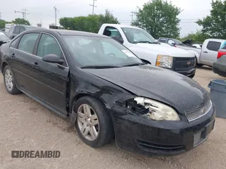 2013 Chevrolet Impala LT with VIN 2G1WB5E30D1202571, listed as a IAAI auction lot 41946958 with 104,291 mi miles and . Bid and sale history available at DreamBid. Image 1.