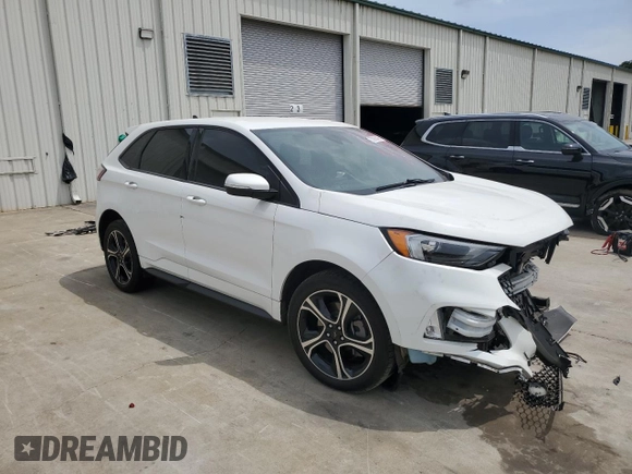 2021 Ford Edge ST z VIN 2FMPK4AP0MBA58542, wystawiony jako Copart lot #53996435 z przebiegiem Nie podano mil oraz Szkoda całkowita • Salvage title. Historia ofert i sprzedaży dostępna na DreamBid. Obrazek 4.