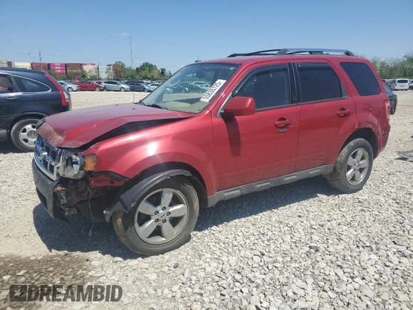 2010 Ford Escape Limited with VIN 1FMCU9E72AKD38044, listed as a Copart auction lot 55835725 with 231,092 mi miles and Salvage title. Bid and sale history available at DreamBid. Image 1.