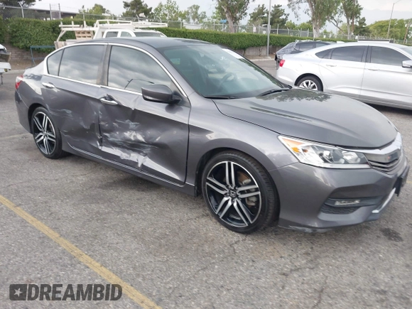 2016 Honda Accord Sport с VIN 1HGCR2F51GA154370, выставлен на аукционе IAAI как лот 42419106 с пробегом 99 041 миль миль и . История ставок и продаж доступна на DreamBid. Изображение 1.
