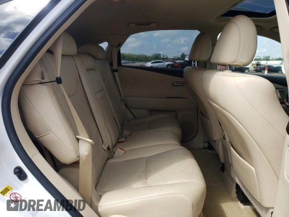 2010 Lexus RX 450h with VIN JTJBC1BA9A2022402, listed as a Copart auction lot 52674284 with 221,661 mi miles and Salvage Title. Bid and sale history available at DreamBid. Image 12.