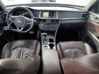 2017 Kia Optima SX Limited with VIN 5XXGV4L26HG160673, listed as a Copart auction lot 43617975 with 35,064 mi miles and Salvage Title. Bid and sale history available at carsss.com. Image 8.