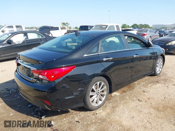 2014 Hyundai Sonata SE with VIN 5NPEC4AC2EH892551, listed as a IAAI auction lot 42016536 with 134,043 mi miles and . Bid and sale history available at DreamBid. Image 4.