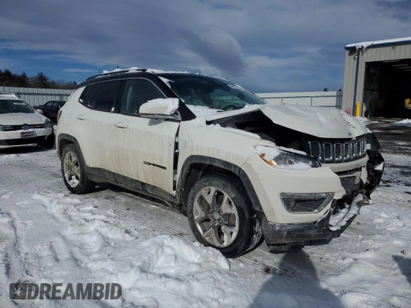 2020 Jeep Compass Limited z VIN 3C4NJCCB8LT108486, wystawiony jako Copart lot #44575565 z przebiegiem Nie podano mil oraz Szkoda całkowita • Salvage title. Historia ofert i sprzedaży dostępna na DreamBid. Obrazek 4.