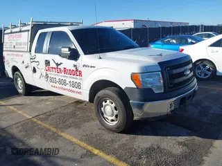 2013 Ford F-150 XL with VIN 1FTEX1CM7DFB26364, listed as a IAAI auction lot 41579657 with 202,974 mi miles. Bid and sale history available at carsss.com. Image 1.