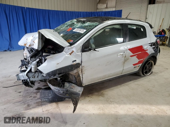 2023 Mitsubishi Mirage Black Edition with VIN ML32AWHJ6PH005269, listed as a Copart auction lot 53878975 with Not provided miles and Salvage title. Bid and sale history available at DreamBid. Image 1.