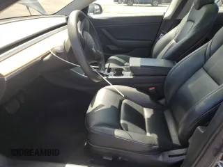 2020 Tesla Model 3 Long Range with VIN 5YJ3E1EB4LF650955, listed as a Copart auction lot 51931255 with 59,046 mi miles and Salvage Title. Bid and sale history available at carsss.com. Image 7.