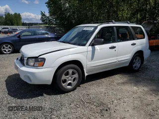 2003 Subaru Forester XS z VIN JF1SG65663H729152, wystawiony jako Copart lot #58026535 z przebiegiem 174 141 mil mil oraz Szkoda całkowita • Salvage title. Historia ofert i sprzedaży dostępna na DreamBid. Obrazek 1.