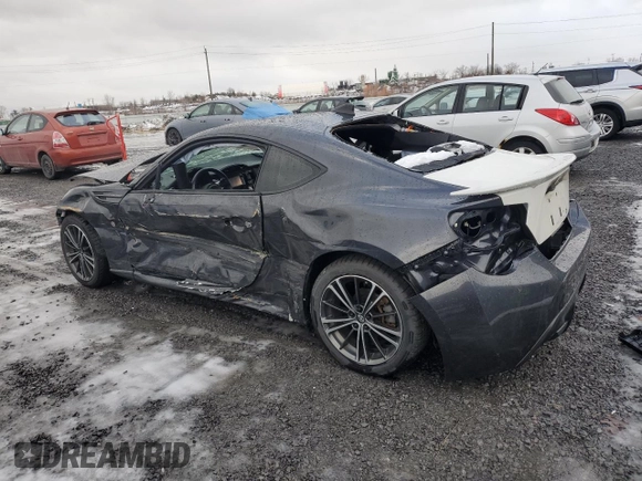 2017 Toyota 86 with VIN JF1ZNAA14H8700158, listed as a Copart auction lot 84052724 with 0 mi miles and Non Repairable. Bid and sale history available at carsss.com. Image 2.