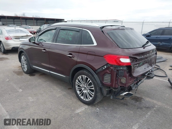 2018 Lincoln MKX Reserve with VIN 2LMPJ6LR3JBL39019, listed as a IAAI auction lot 41178625 with 69,883 mi miles. Bid and sale history available at carsss.com. Image 3.