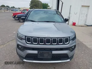 2023 Jeep Compass (RED) Edition with VIN 3C4NJDCN4PT524802, listed as a IAAI auction lot 42424455 with 51,166 mi miles and . Bid and sale history available at DreamBid. Image 12.