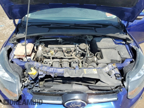 2014 Ford Focus Titanium with VIN 1FADP3N27EL284599, listed as a Copart auction lot 63400395 with 97,123 mi miles and Clean title. Bid and sale history available at DreamBid. Image 12.