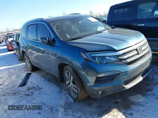 2016 Honda Pilot Elite with VIN 5FNYF6H04GB060786, listed as a IAAI auction lot 41335550 with 152,863 mi miles. Bid and sale history available at carsss.com. Image 1.