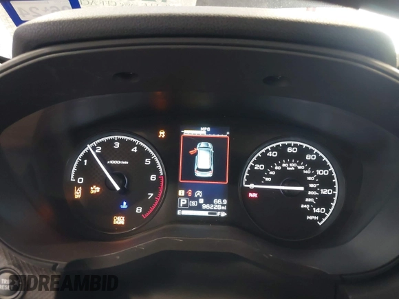 2019 Subaru Forester with VIN JF2SKACC3KH429704, listed as a IAAI auction lot 42561407 with 96,228 mi miles and . Bid and sale history available at DreamBid. Image 7.