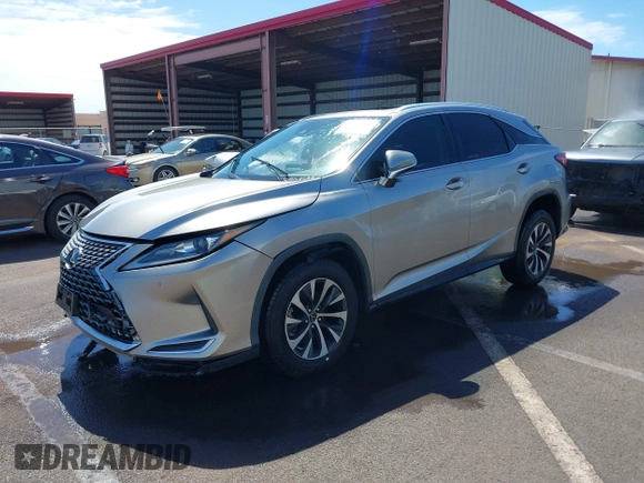 2020 Lexus RX with VIN 2T2HZMAA9LC163081, listed as a IAAI auction lot 41627232 with 38,153 mi miles. Bid and sale history available at carsss.com. Image 18.