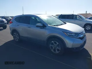 2017 Honda CR-V EX-L with VIN 7FARW1H80HE035936, listed as a IAAI auction lot 41068895 with 61,718 mi miles. Bid and sale history available at carsss.com. Image 1.