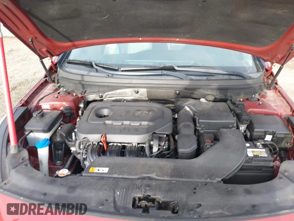 2016 Hyundai Sonata SE with VIN 5NPE24AF0GH261359, listed as a IAAI auction lot 42005720 with 100,889 mi miles and . Bid and sale history available at carsss.com. Image 10.