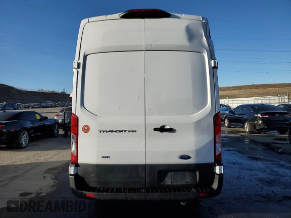 2022 Ford Transit Cargo with VIN 1FTBR3U86NKA65026, listed as a Copart auction lot 48978285 with 57,922 mi miles and Salvage title. Bid and sale history available at DreamBid. Image 6.