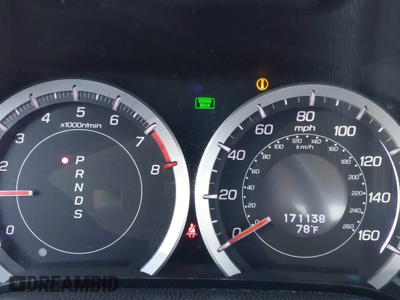 2013 Acura TSX with VIN JH4CU2F45DC013224, listed as a IAAI auction lot 41897616 with 171,138 mi miles. Bid and sale history available at carsss.com. Image 7.