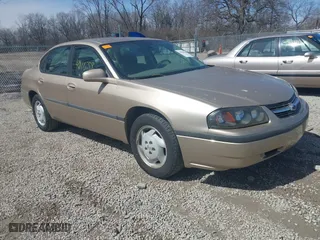 2004 Chevrolet Impala with VIN 2G1WF52E549302855, listed as a IAAI auction lot 41816288 with 165,208 mi miles. Bid and sale history available at carsss.com. Image 1.