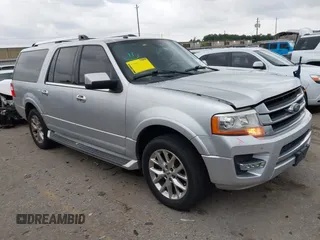 2017 Ford Expedition Max Limited z VIN 1FMJK1KT9HEA70294, wystawiony jako IAAI lot #42171573 z przebiegiem 181 034 mil mil oraz . Historia ofert i sprzedaży dostępna na DreamBid. Obrazek 1.