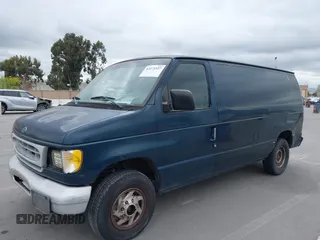 1998 Ford Econoline Cargo with VIN 1FTRE1426WHB06957, listed as a IAAI auction lot 42071927 with 99,999 mi miles. Bid and sale history available at carsss.com. Image 6.