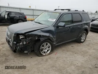 2010 Mercury Mariner Premier with VIN 4M2CN9HGXAKJ19825, listed as a Copart auction lot 44738925 with 147,657 mi miles and Salvage Title. Bid and sale history available at carsss.com. Image 1.