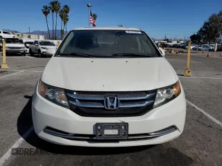 2014 Honda Odyssey EX-L with VIN 5FNRL5H6XEB060557, listed as a Copart auction lot 47141835 with 214,718 mi miles and Clean Title. Bid and sale history available at DreamBid. Image 5.