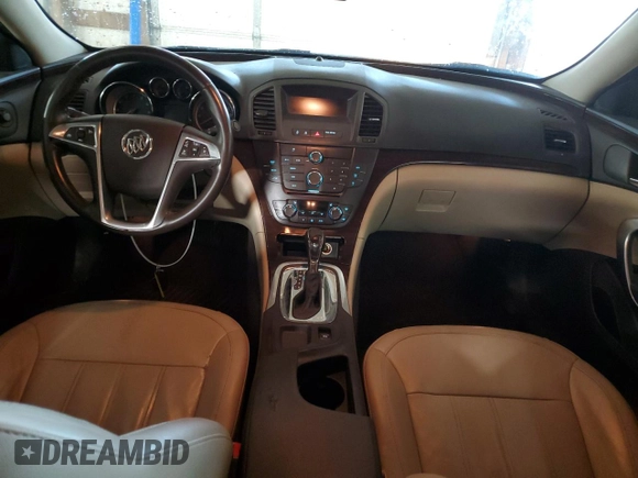 2011 Buick Regal CXL RL1 with VIN W04GN5EC1B1029918, listed as a Copart auction lot 71782234 with 128,500 mi miles and Salvage Title. Bid and sale history available at carsss.com. Image 8.