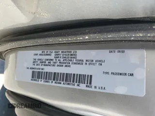 2004 Subaru Legacy Outback with VIN 4S3BH675147611061, listed as a Copart auction lot 56749265 with 205,432 mi miles and Salvage title. Bid and sale history available at DreamBid. Image 12.