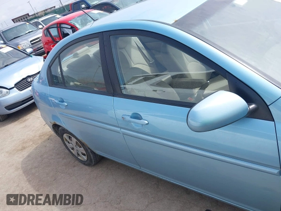 2010 Hyundai Accent GLS with VIN KMHCN4AC4AU427993, listed as a IAAI auction lot 42006357 with 208,298 mi miles. Bid and sale history available at carsss.com. Image 14.