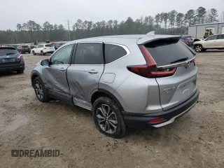 2020 Honda CR-V EX with VIN 5J6RW2H57LA001656, listed as a Copart auction lot 45319365 with 92,556 mi miles and Salvage Title. Bid and sale history available at DreamBid. Image 2.