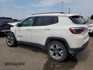 2019 Jeep Compass Limited z VIN 3C4NJDCB7KT620292, wystawiony jako Copart lot #65454205 z przebiegiem 65 431 mil mil oraz Szkoda całkowita • Salvage title. Historia ofert i sprzedaży dostępna na DreamBid. Obrazek 2.